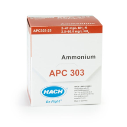 Teste em cuvete de amónio, 2 - 47 mg/L, para o robô de laboratório AP3900