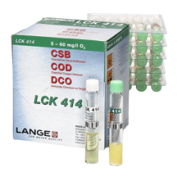 Teste em cuvete de CQO 5-60 mg/L O₂