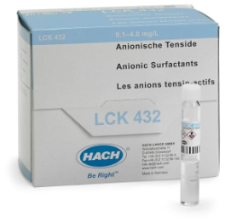 Tensioactivos aniónicos, teste em cuvete 0,1-4,0 mg/L