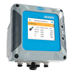Controlador SC4500, Prognosys, Profibus DP, 1 sensor de pH/ORP analógico + 1 sensor de condutividade analógico, 100 - 240 V CA, sem cabo de alimentação