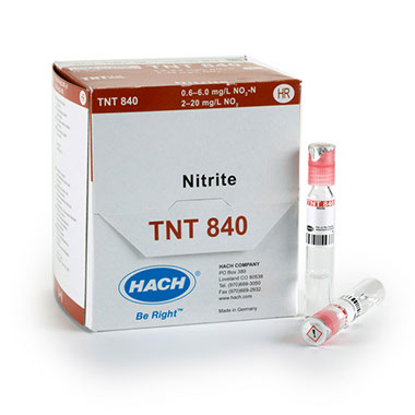 LCK342 Teste em cuvete de nitrito 0,6 - 6,0 mg/L NO₂-N, 25 testes