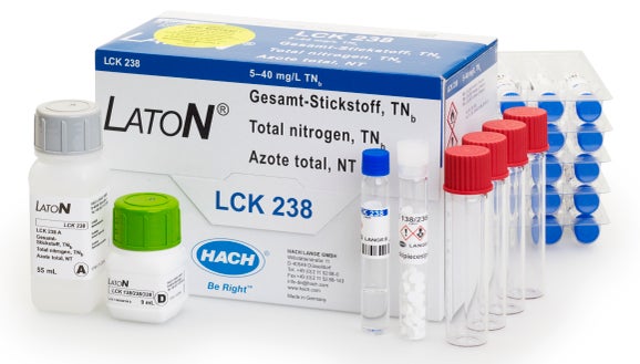 Laton Teste em cuvete para azoto total 5-40 mg/L TNb