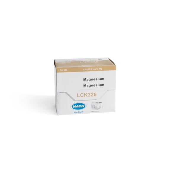 Teste em cuvete de magnésio 0,5-50 mg/L Mg