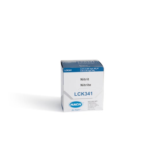 Teste em cuvete para nitrito 0,015- 0,6 mg/L NO₂-N