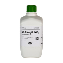 Padrão de nitrato, 50 mg/L NO₃ (11,3 mg/L NO₃-N), 500 mL