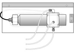 Unidade de fluxo contínuo de 5 mm para sondas NT3100 sc/NT3200 sc, Nitratax plus sc 5 mm, Uvas plus sc 5 mm