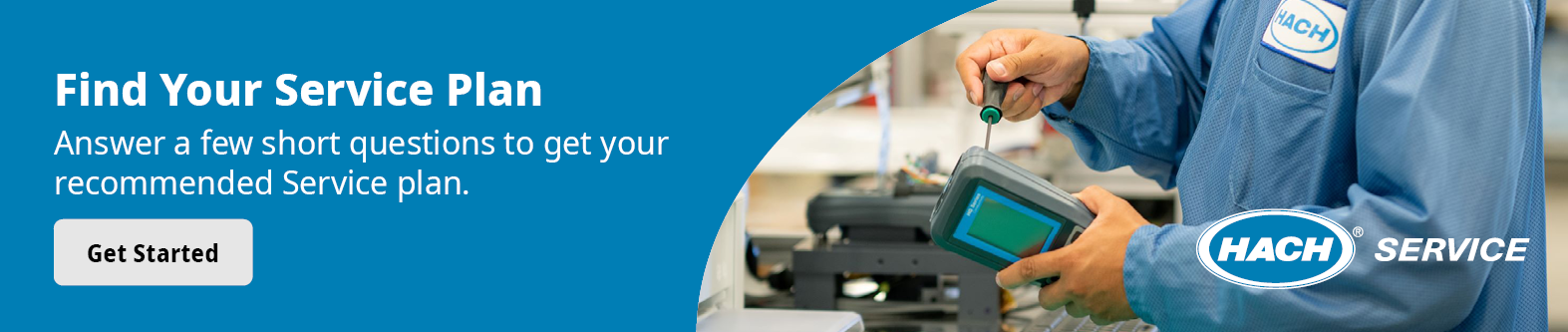 Find your service plan. Answer a few short questions to get your recommended service plan.